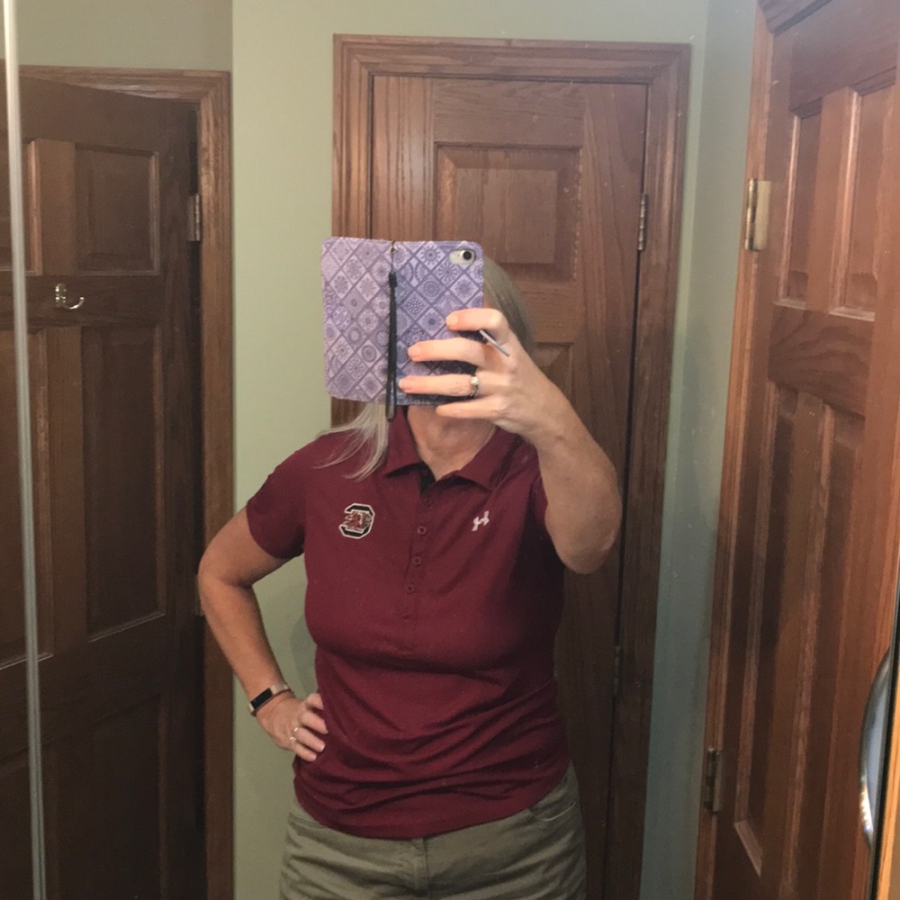 Under Armor Gamecocks Gold shirt